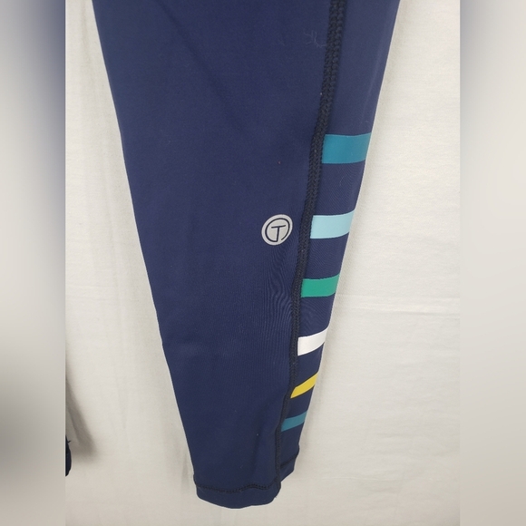 T by Talbot's Navy Athletic Leggings Sz P - Picture 7 of 9